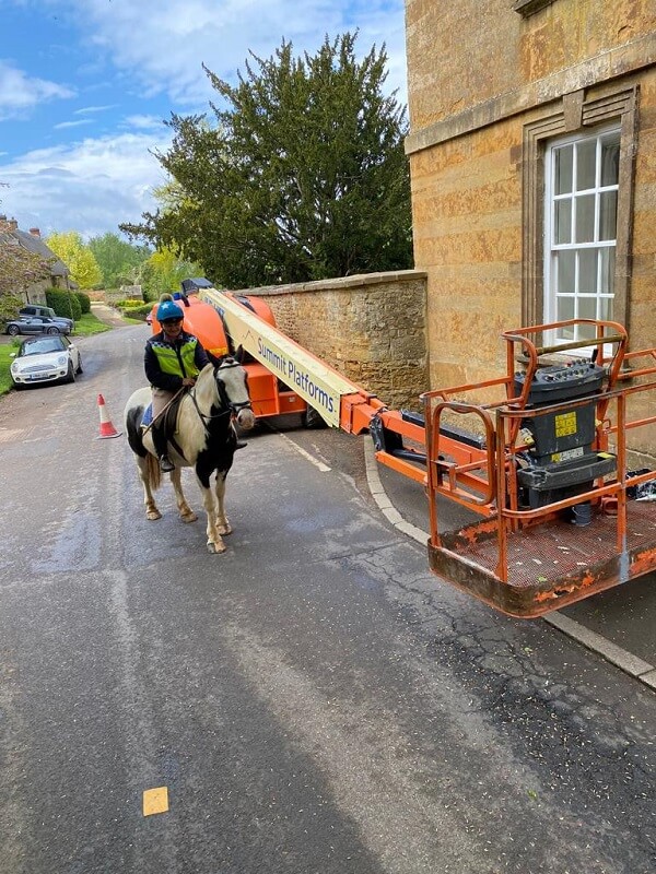 Jonesy out on a hack 