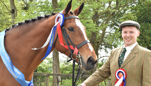 Reserve Supreme Champions Martin Higgins and Avionne