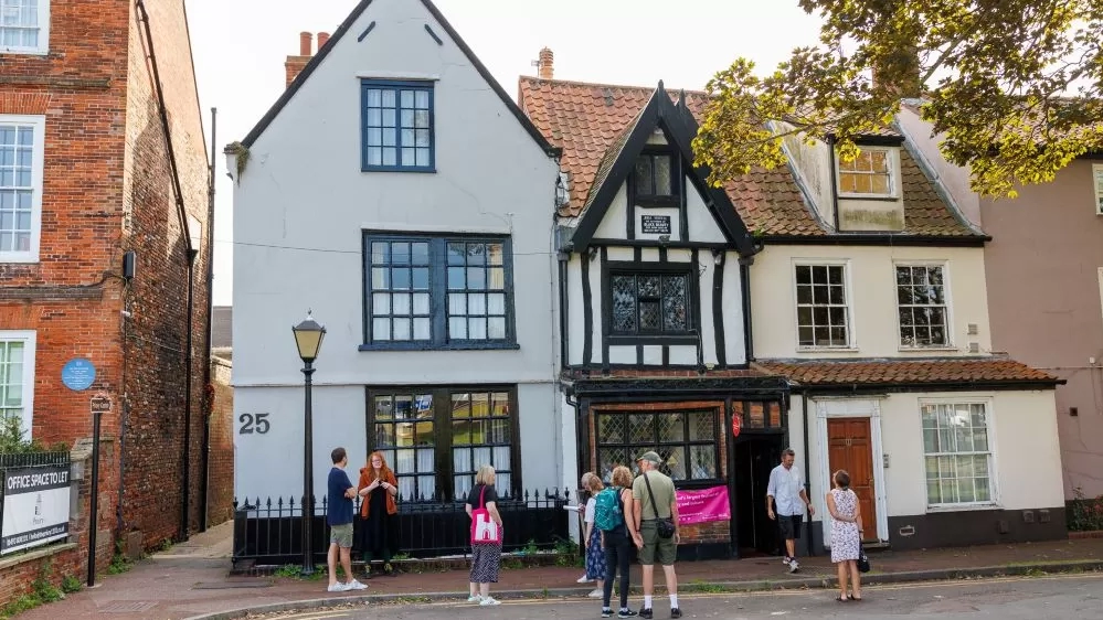 The exterior of Anna Sewell House in Great Yarmouth