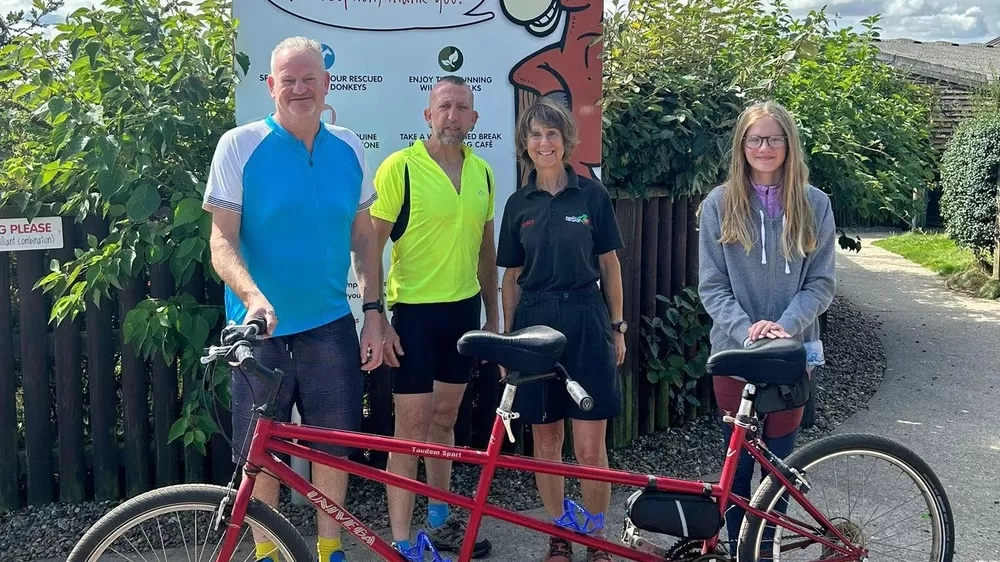 Isabel and team arrive at Redwings Aylsham