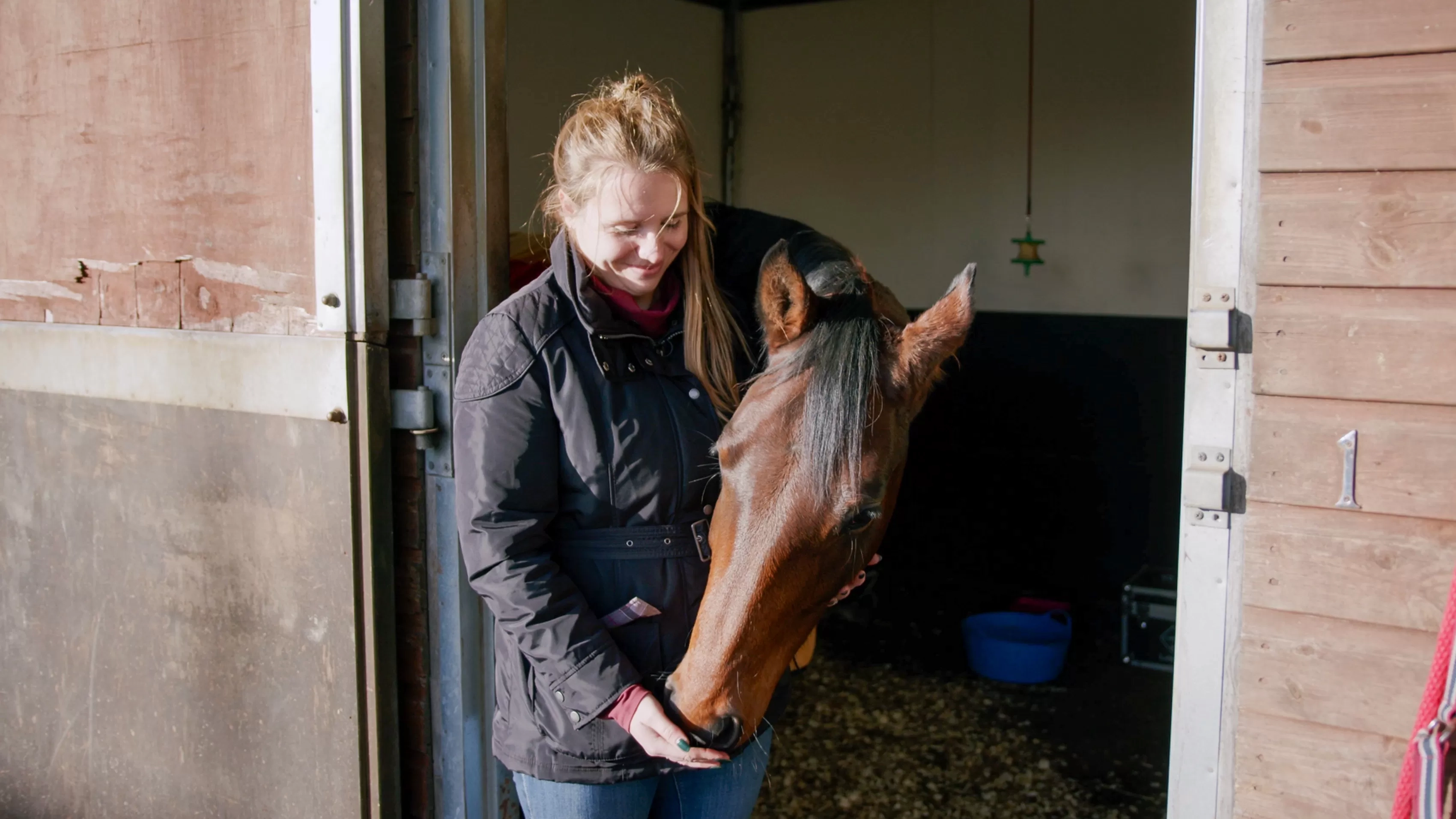 Claire and Otto after his recovery