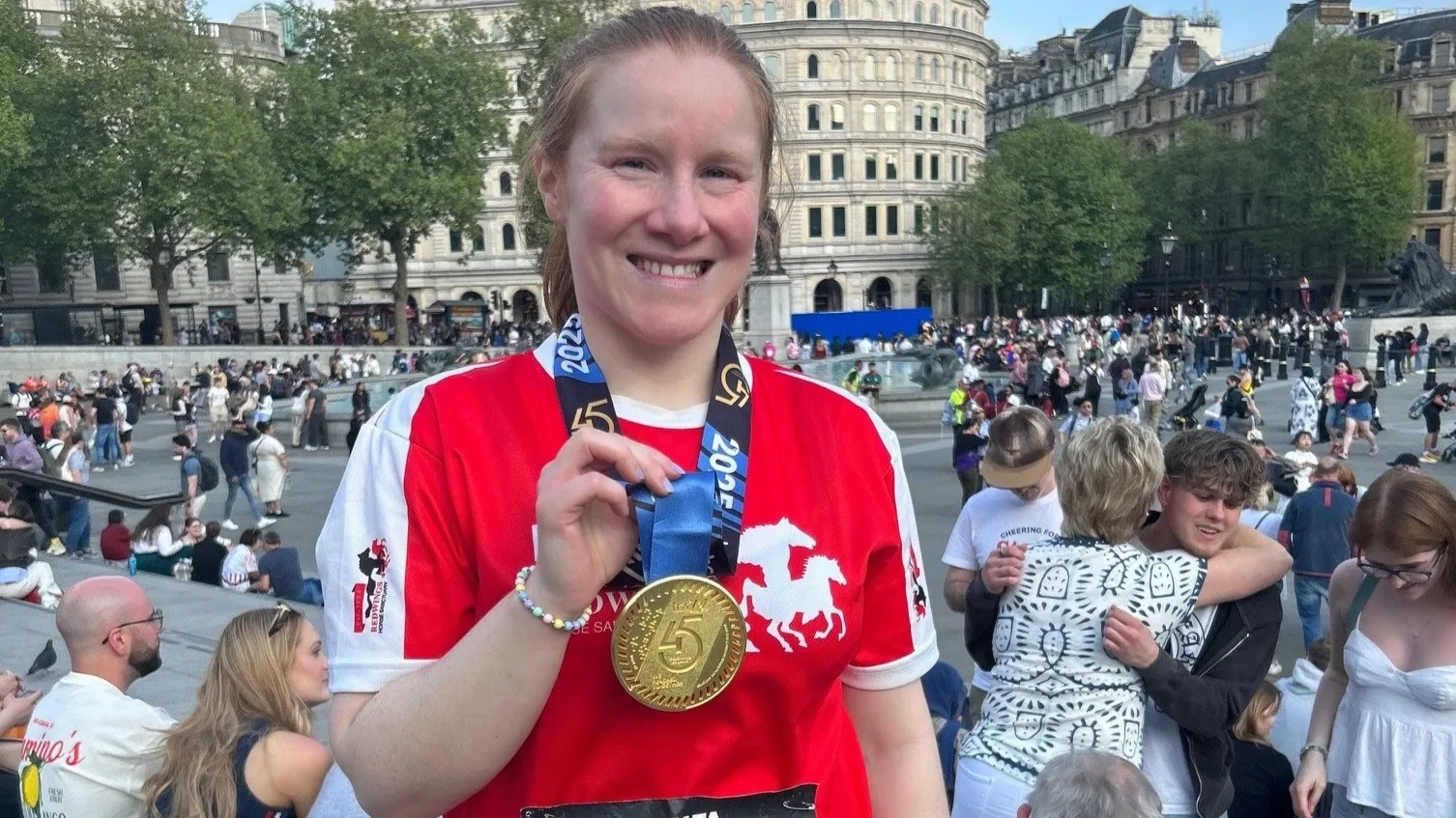 Supporter Steph and her London Marathon medal
