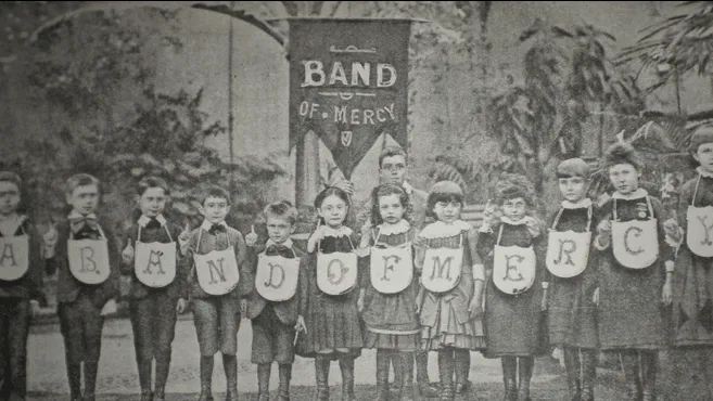Image of the original bands of mercy movement from 1890