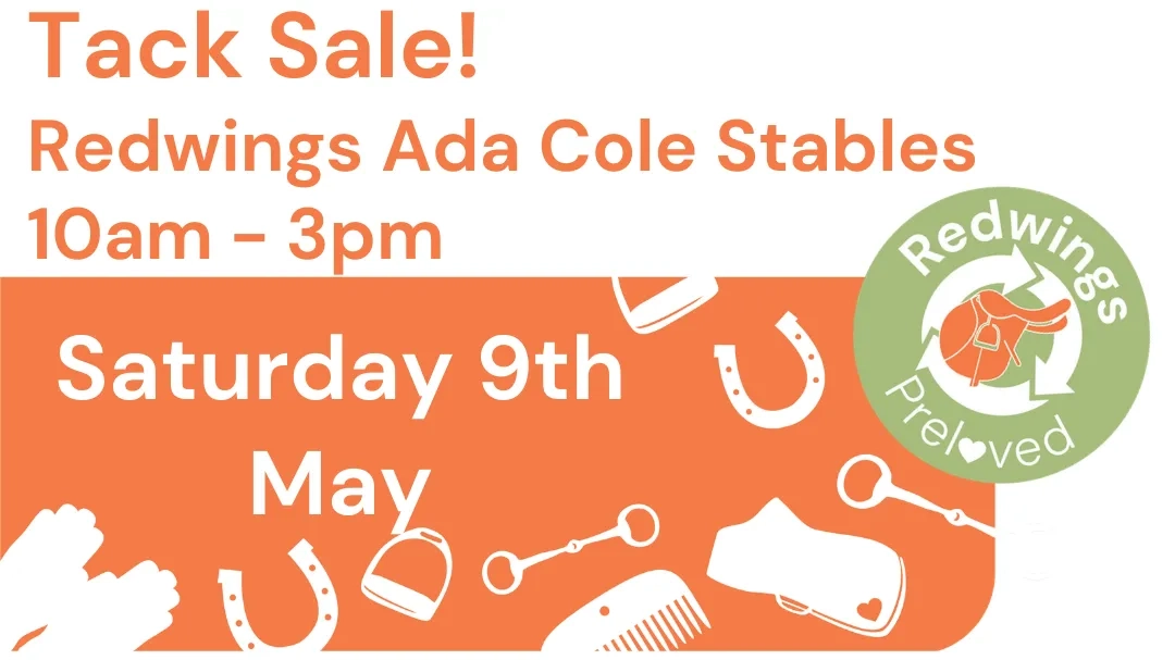 Poster for the Ada Cole tack sale.