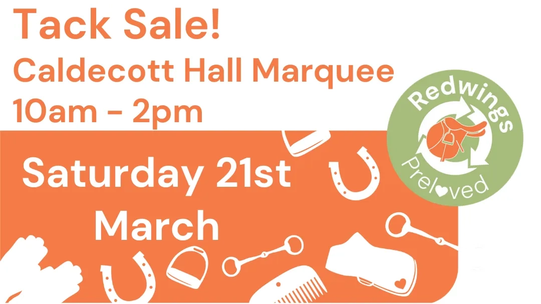 Poster for the Caldecott Hall tack sale
