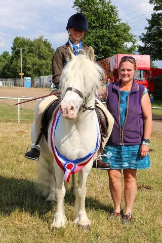 Redwings Honey with her Guardians Elli-May and Rachael