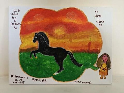 Black beauty art submission