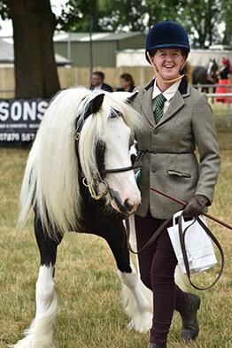 Redwings Stardust and Rehoming Team Member Katie