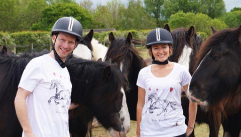 Help Redwings and buy a 'Moor for horses' T-shirt
