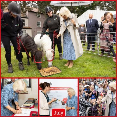 A gallery of images from July