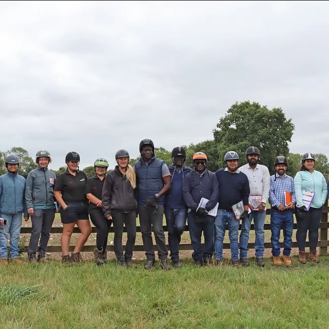 A group of staff from Brooke and Redwings 