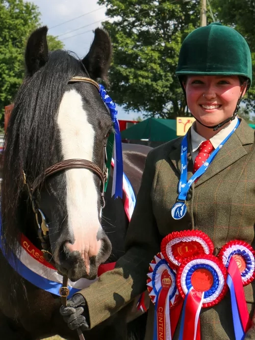 Redwings Elsa - champion at the Royal Norfolk Show